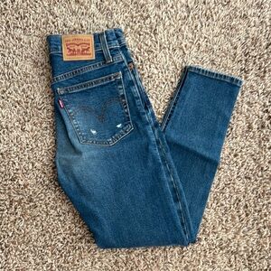 Levi's Blue Straight Jeans Classic Style